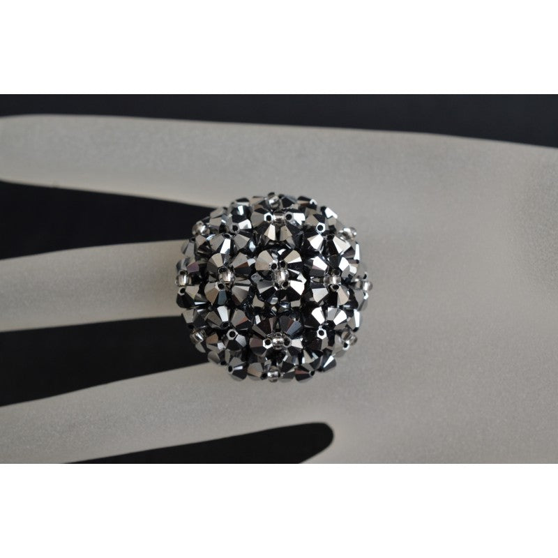 Crystal ring, crystal chrome 2x