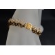 Bracelet cristal Swarovski manchette crystal dorado 2x et crystal golden shadow