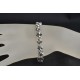 Bracelet fin cristal Swarovski crystal light chrome 2x