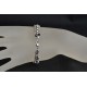 Bracelet fin cristal Swarovski crystal light chrome 2x