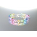 Bracelet en cristal, arc-en-ciel, multicolor 