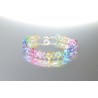 Bracelet cristal Swarovski "été" multicolor 