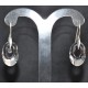 Boucles d'oreilles argent 925 et Hélios cristal de Swarovski light comet argent
