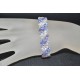 Bracelet cristal Swarovski manchette cristal ab2x et tanzanite ab2x