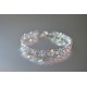 Bracelet fin cristal Swarovski crystal ab2x