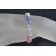 Bracelet fin cristal Swarovski Tricolore, crystal ab2x, tanzanite ab2x, rose ab2x