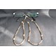 Cordon à lunettes en cristal de Swarovski cristal dorado 2x, crystal golden shadow
