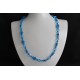 Collier, cristal Swarovski, bijou mode, crystal ab2x, femme, capri blue 2x, aquamarine, accessoire luxe