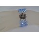 Swarovski, bracelet cristal Swarovski, bijou femme, aquamarine abx, somptueux, luxe