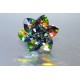 Bague cristal de Swarovski fleur crystal vitrail médium