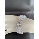 Bracelet cristal, chic, femme, cristal shimmer 2x, bijou mode, luxe