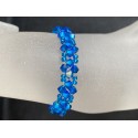 Bracelet en cristal, capri blue ab2x