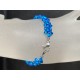Swarovski, Bracelet Swarovski, bracelet fin, cristal Swarovski, capri blue ab2x