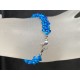 Swarovski, Bracelet Swarovski, bracelet fin, cristal Swarovski, capri blue ab2x