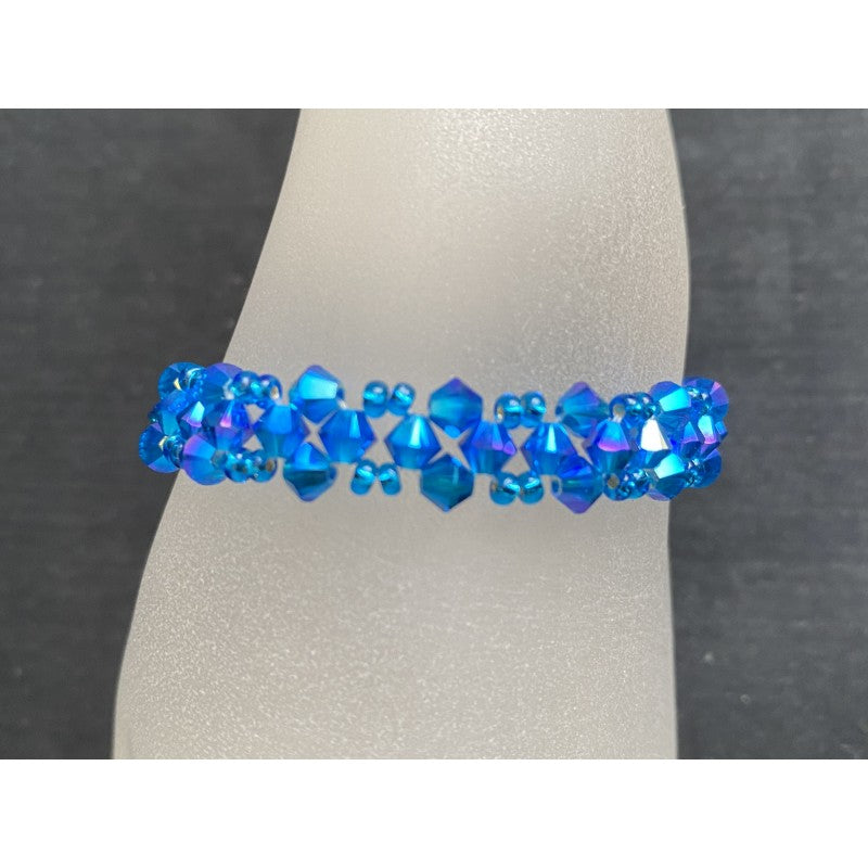 Bracelet en cristal, capri blue ab2x